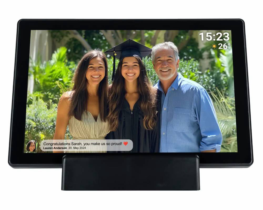 Digitalni foto okvir za slike Denver Frameo 10.1" 16GB PFF-1070B - crni